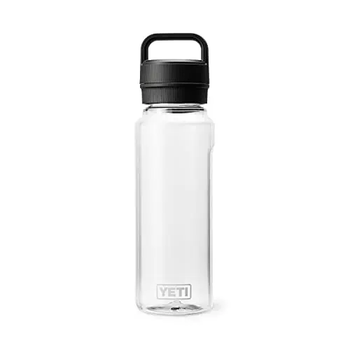 YETI Yonder clear plastic water bottle with chug cap