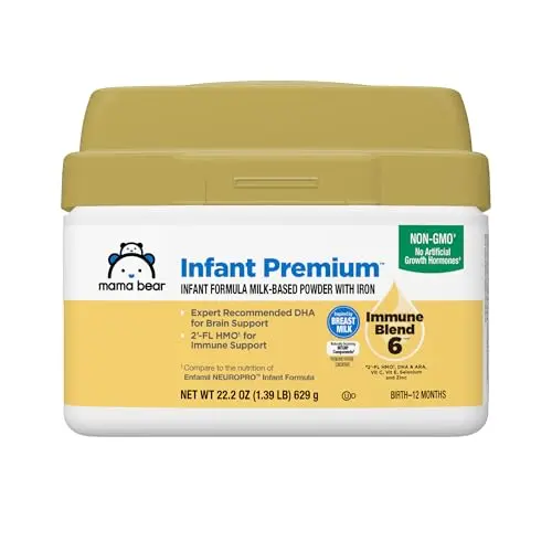 Mama Bear Infant formula powder container
