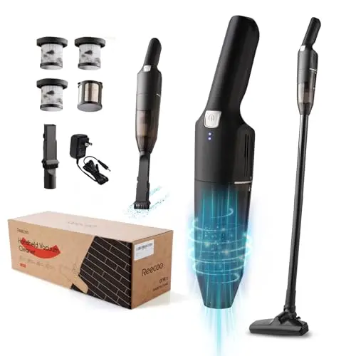 REECOO convertible stick and handheld vacuum