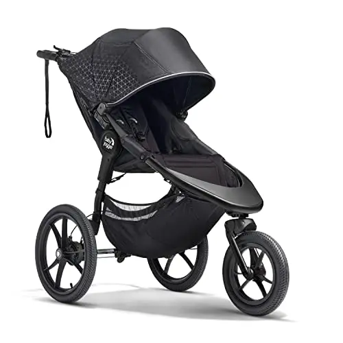 Baby Jogger Summit X3 3-wheel jogging stroller with hand brake and all-wheel suspension