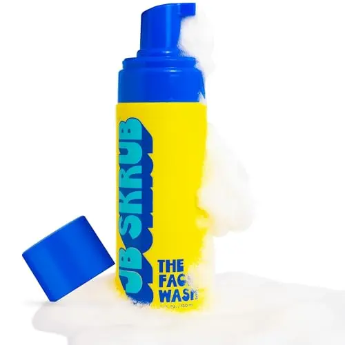 JB SKRUB The Face Wash bottle with aloe vera and chia seed