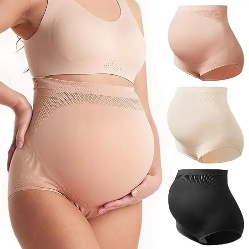 Momcozy maternity high-waisted underwear for mom pooch