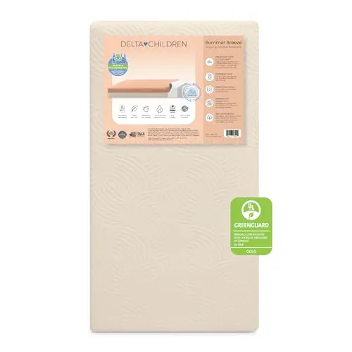 Delta Children Summer Breeze breathable crib mattress