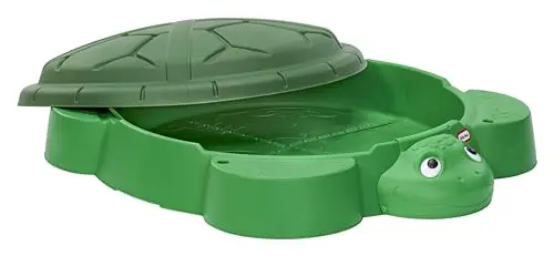 Little Tikes Turtle Sandbox with removable shell lid