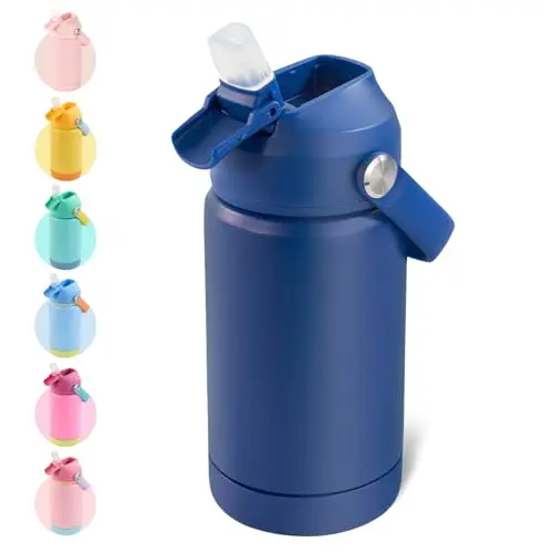 Kerilyn Stainless Steel Insulated Water Bottle for kids in blue color