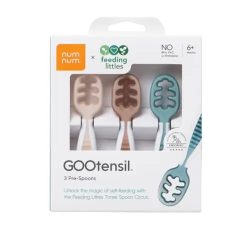 NumNum GOOtensils baby spoons for self-feeding