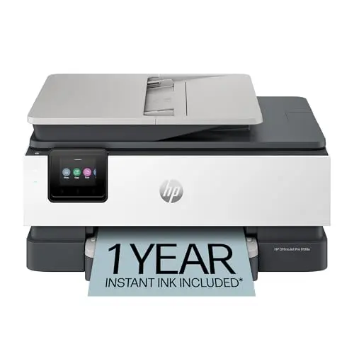 HP OfficeJet Pro 8139e all-in-one printer with touchscreen