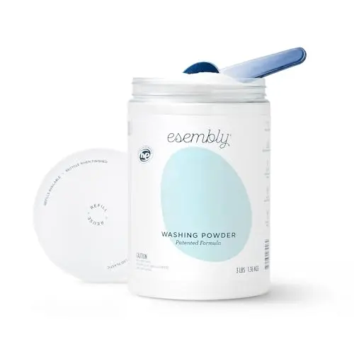 Esembly Laundry Washing Powder in refillable canister
