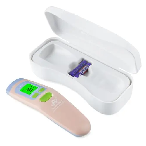 Amplim non-contact forehead thermometer with medical-grade accuracy