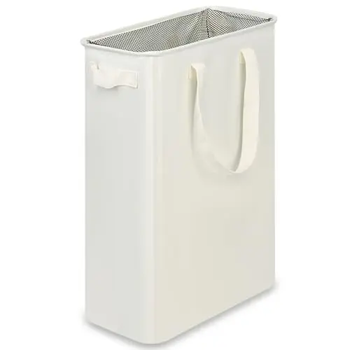 efluky slim collapsible laundry basket for small spaces
