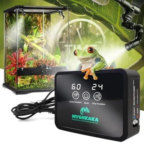 MYGIIKAKA smart reptile mister with LED display