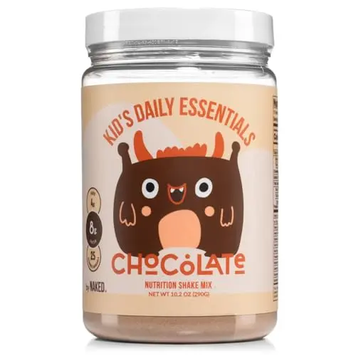 Naked Chocolate Kids Daily Essentials protein powder mix