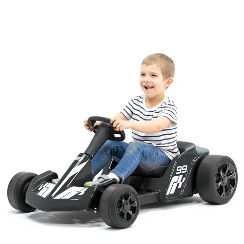 ReadyGO 12V Asphalt Racer go kart for young children