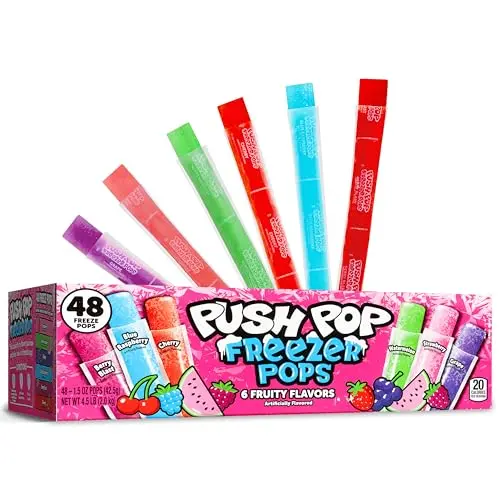 Push Pop Freezer Pops variety pack with push-up containers