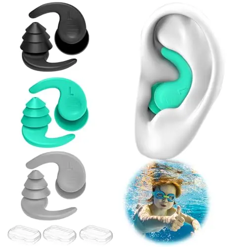 FNGXX anti-slip swimming ear plugs for children
