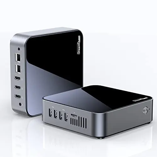 DreamQuest mini PC in space gray