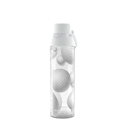 Tervis insulated tumbler with golf balls pattern and double-wall insulation