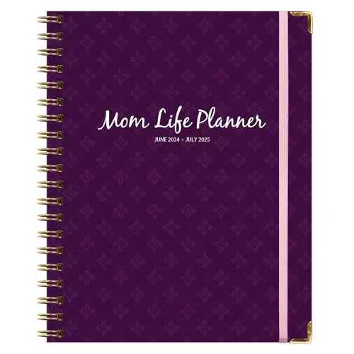 Global Printed Products Mom Life Planner in purple design