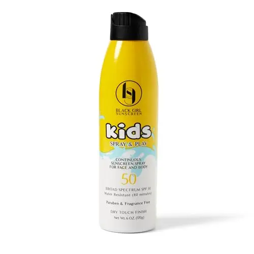 BLACK GIRL SUNSCREEN Kids Spray Sunscreen