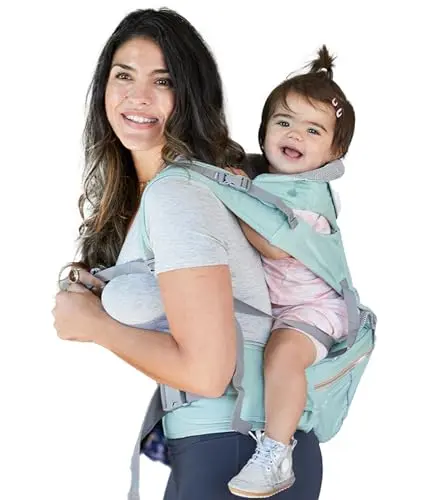 Baby Bells Ring baby carrier with hip seat and storage pockets