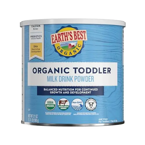 Earth's Best Organic Toddler Milk Drink powder container