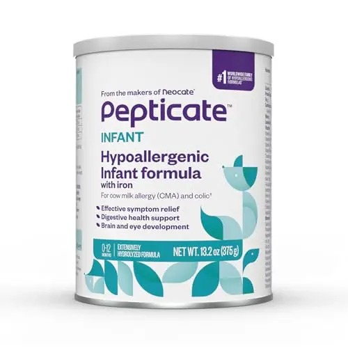 Pepticate hypoallergenic infant formula can for cow milk allergy