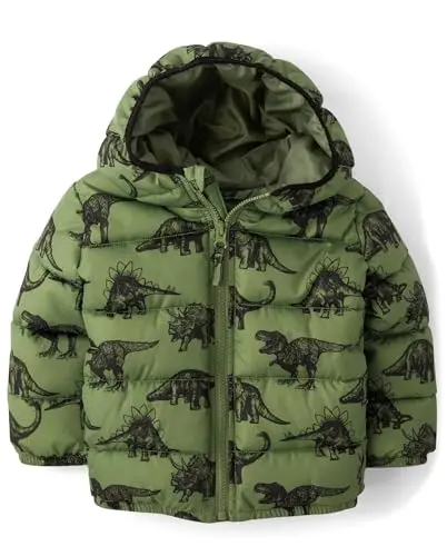 The Children's Place baby boys toddler medium weight puffer jacket wind-resistant