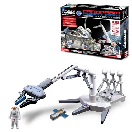 MUKIKIM NASA Canadarm robot arm kit with hydraulic components