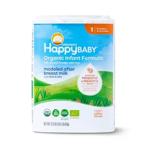 Happy Baby Organics stage 1 infant formula powder