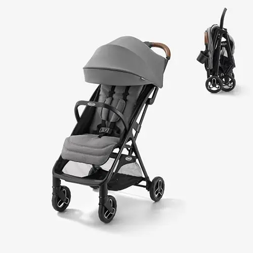 Graco Ready2Jet stroller with automatic folding feature for compact storage