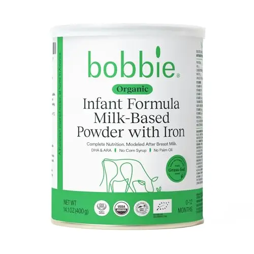 Bobbie Organic infant formula powder