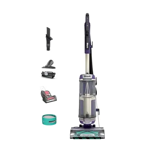 Shark POWERDETECT upright vacuum cleaner with HEPA filter and intelligent sensors