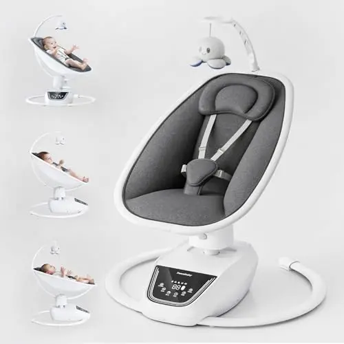 FasonBaby 3D motion baby swing in white