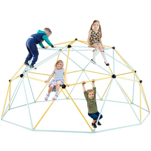 VEVOR 12FT geometric dome climber play center for large families