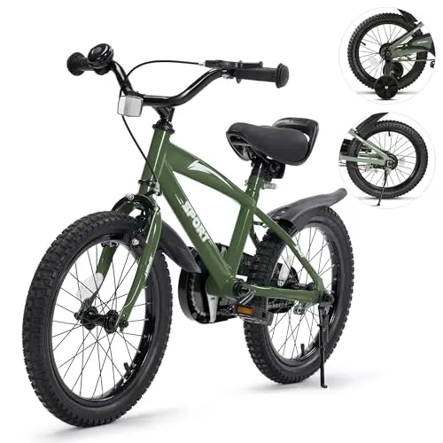 BODIOO Kids Bike in green color