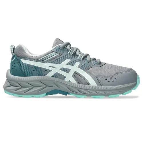 ASICS Kid's PRE Venture 9 running shoe on track surface