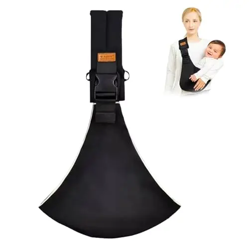 yemyig baby sling carrier with adjustable straps and safety buckles
