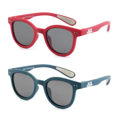 EYEBUDDY kids polarized sunglasses with durable rubber frame