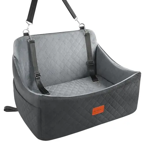 Wooaidagg large dog car seat with memory foam