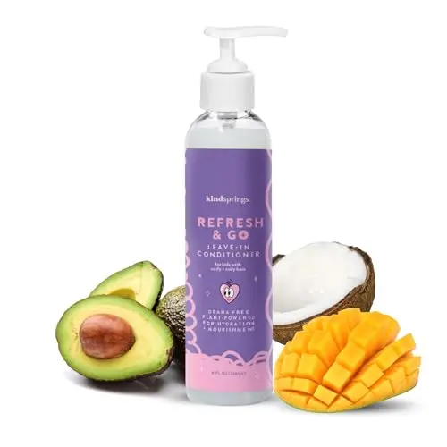 kindsprings Leave In Conditioner for curly hair kids