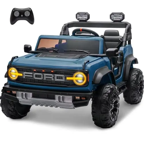 ENYOPRO Ford Bronco Raptor licensed 2-seater electric car for kids