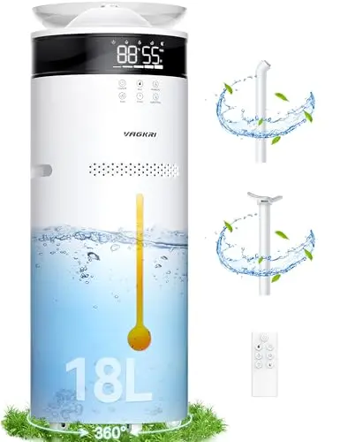 VAGKRI large capacity humidifier for extensive coverage areas