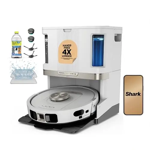 Shark PowerDetect NeverTouch Pro robot vacuum with self-refill and clean features