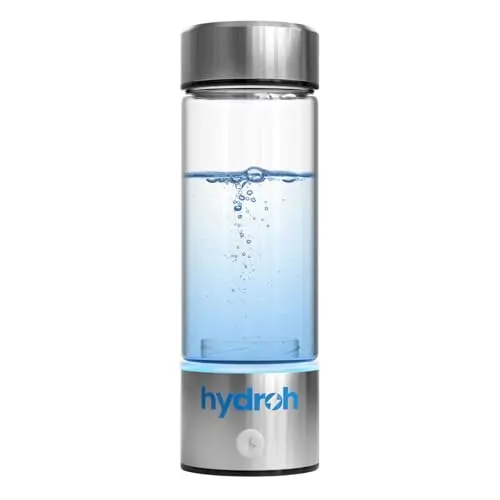 Hydroh Hydrogen Water Bottle with SPE/PEM technology and modern design