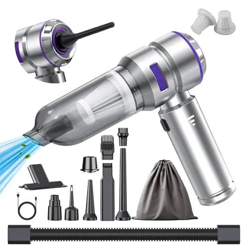 WINWEND 4-in-1 car vacuum with multiple functions