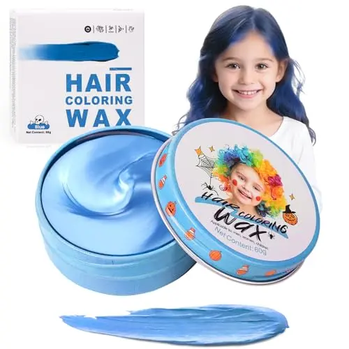 HANSUBY blue temporary hair color wax