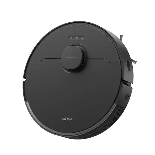 Mova S10 robot vacuum with extended battery life