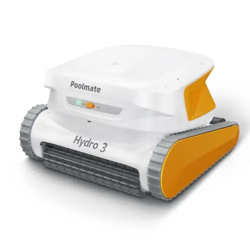 Poolmate Hydro3 robotic pool cleaner in green