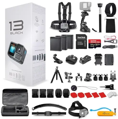 GoPro HERO13 Black with accessory kit