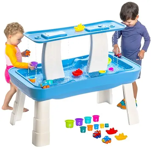 GoSports Water Table with built-in pump and racetrack feature